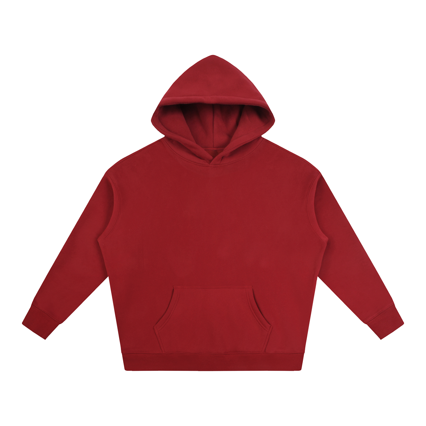 Men Oversize Fleeced Hoodie