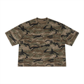 Boxy Camo Print T-Shirt