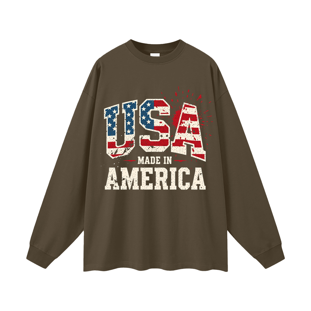 100% Cotton Long Sleeve T-Shirt