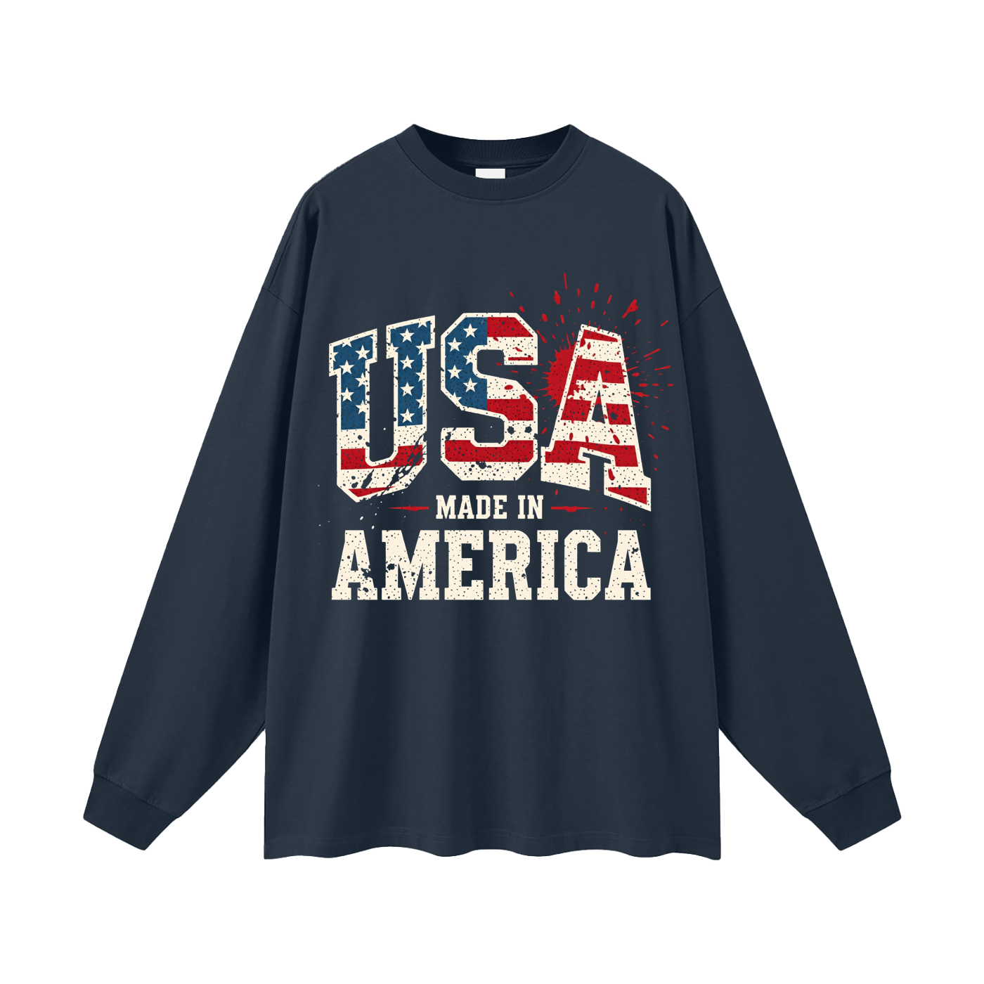 100% Cotton Long Sleeve T-Shirt