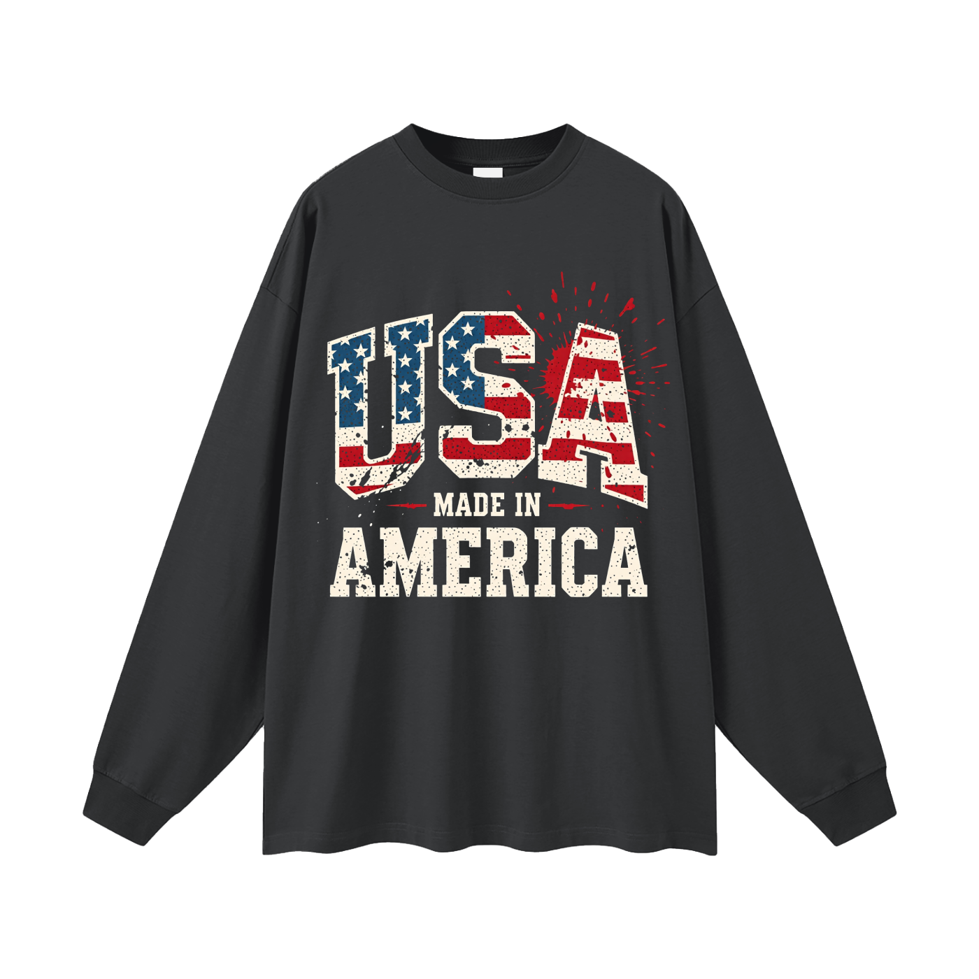 100% Cotton Long Sleeve T-Shirt