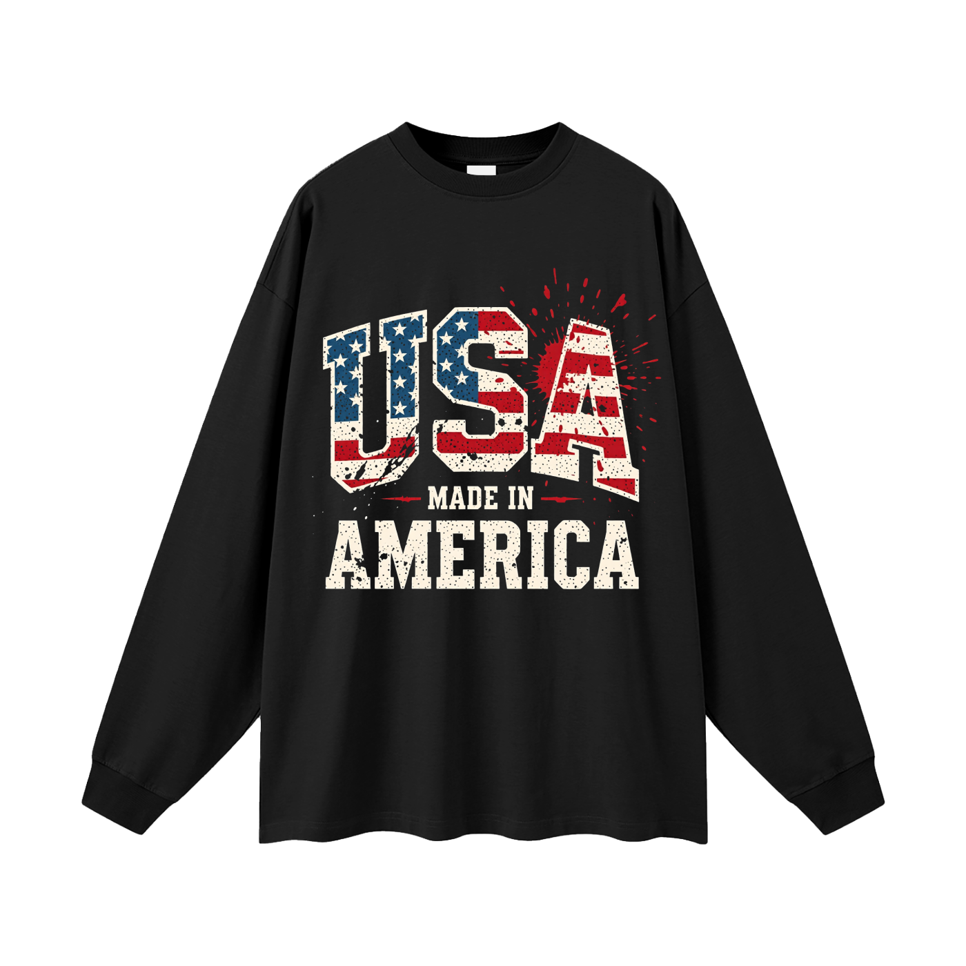 100% Cotton Long Sleeve T-Shirt