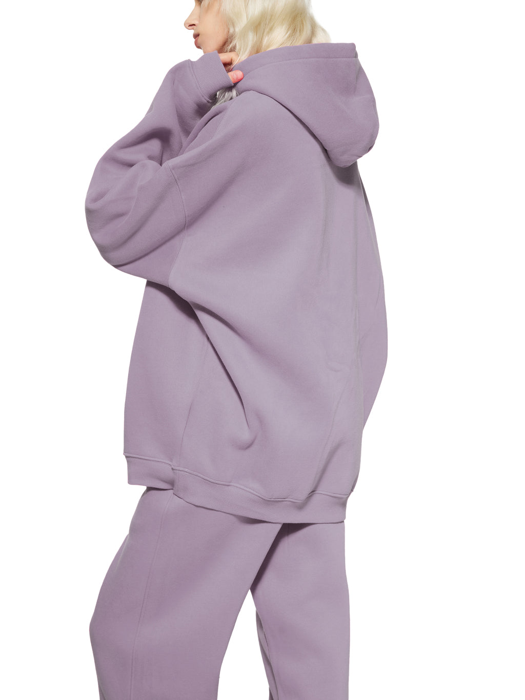 Women Oversize Fleeced Hoodie