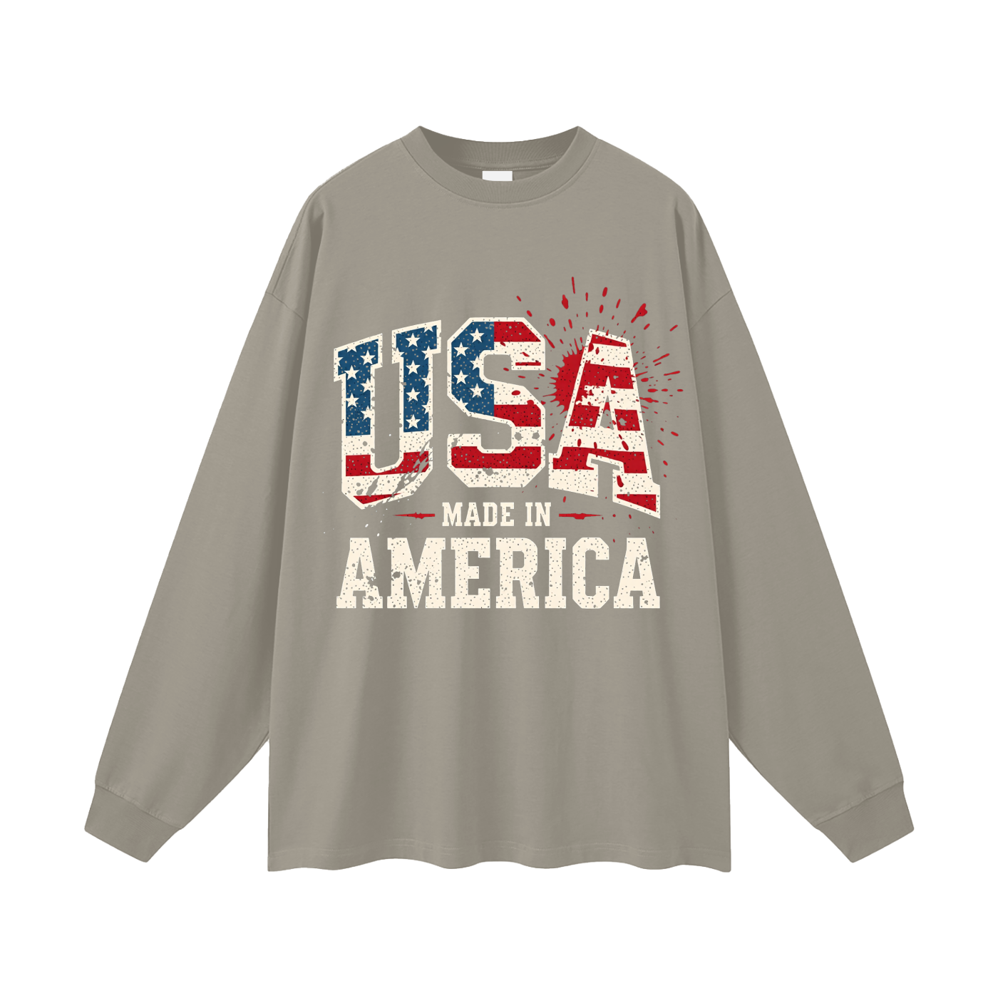 100% Cotton Long Sleeve T-Shirt