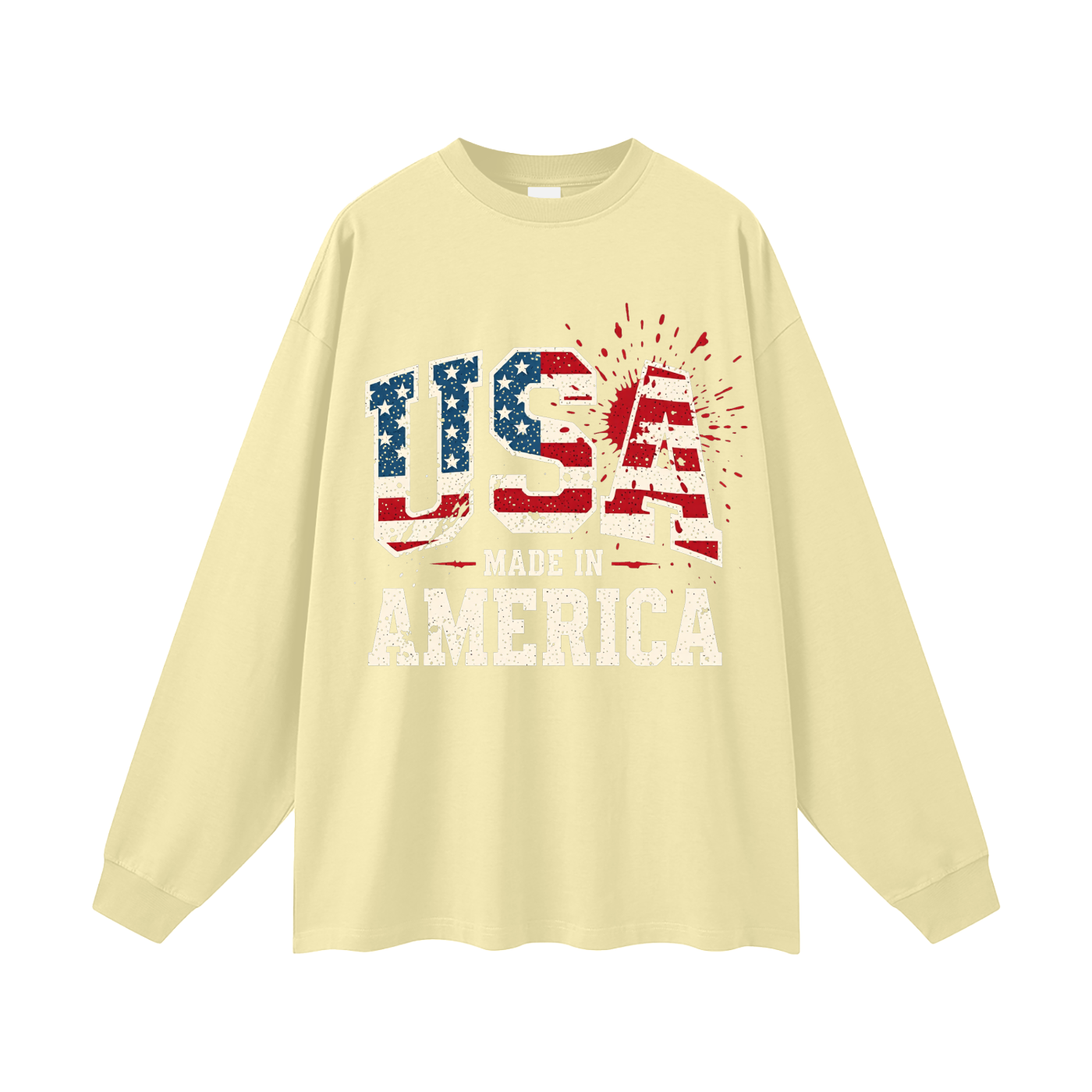100% Cotton Long Sleeve T-Shirt