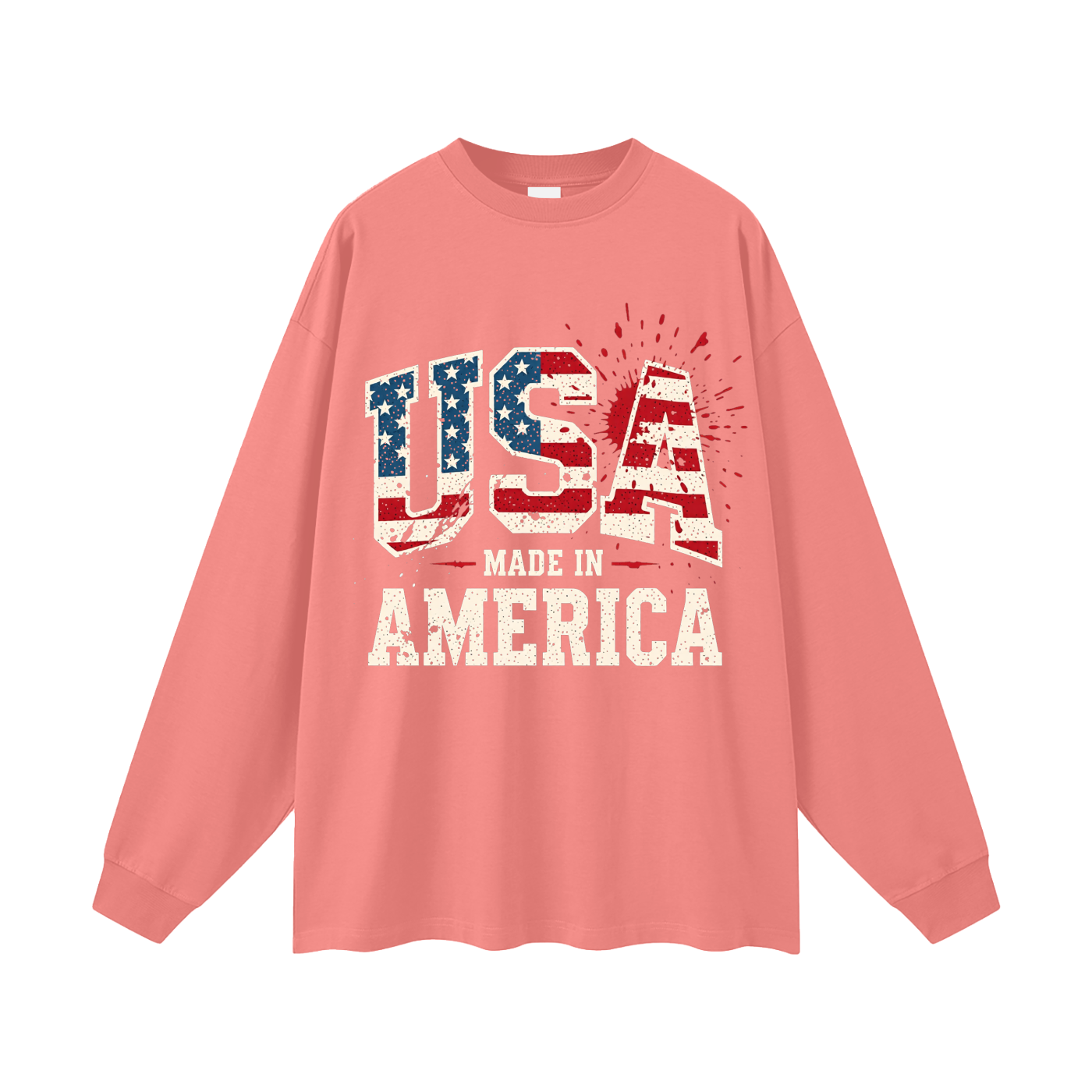 100% Cotton Long Sleeve T-Shirt