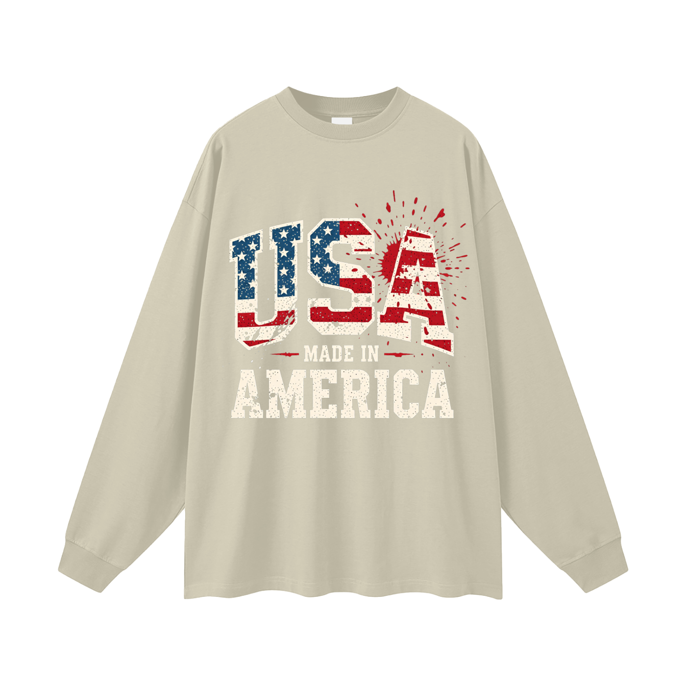 100% Cotton Long Sleeve T-Shirt