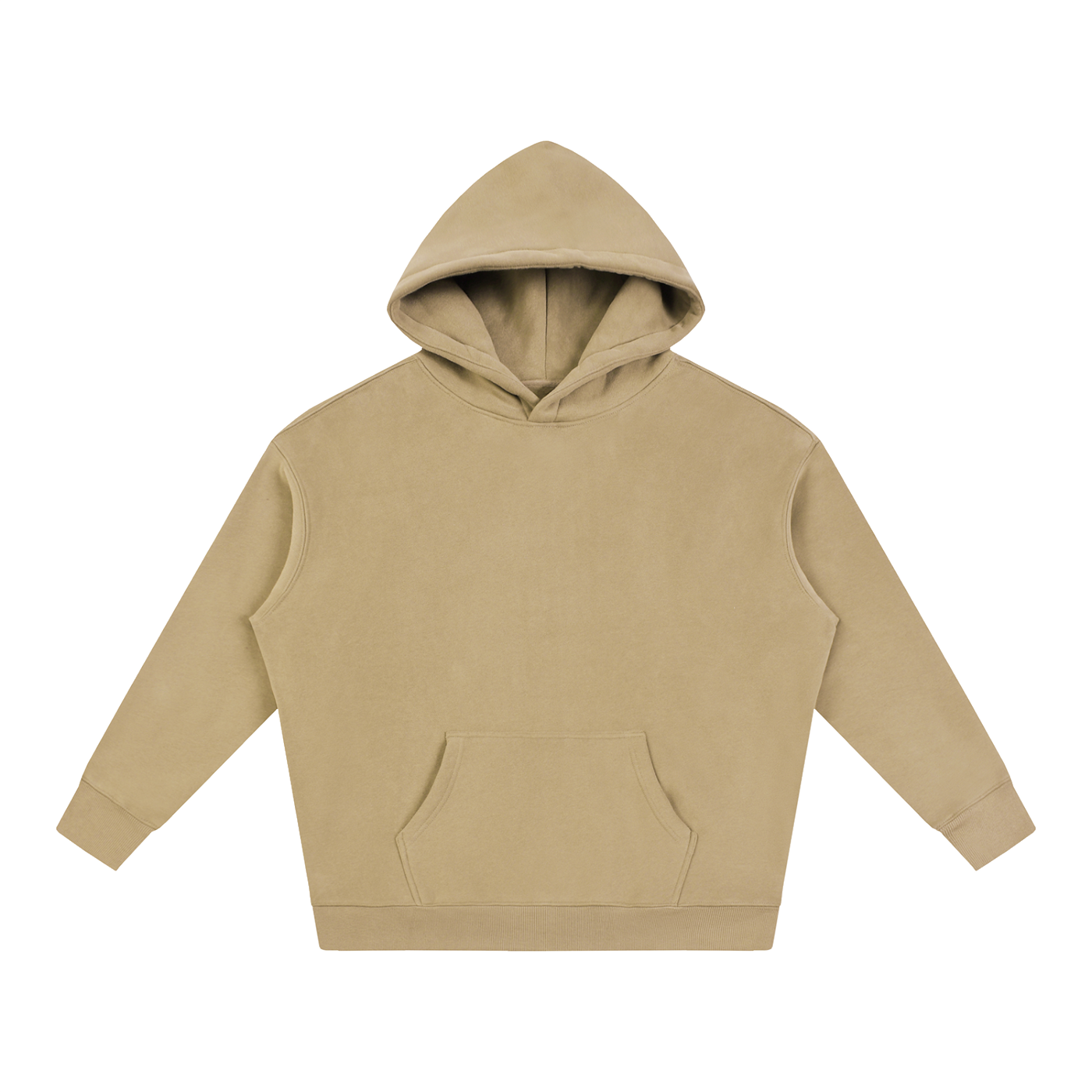 Men Oversize Fleeced Hoodie