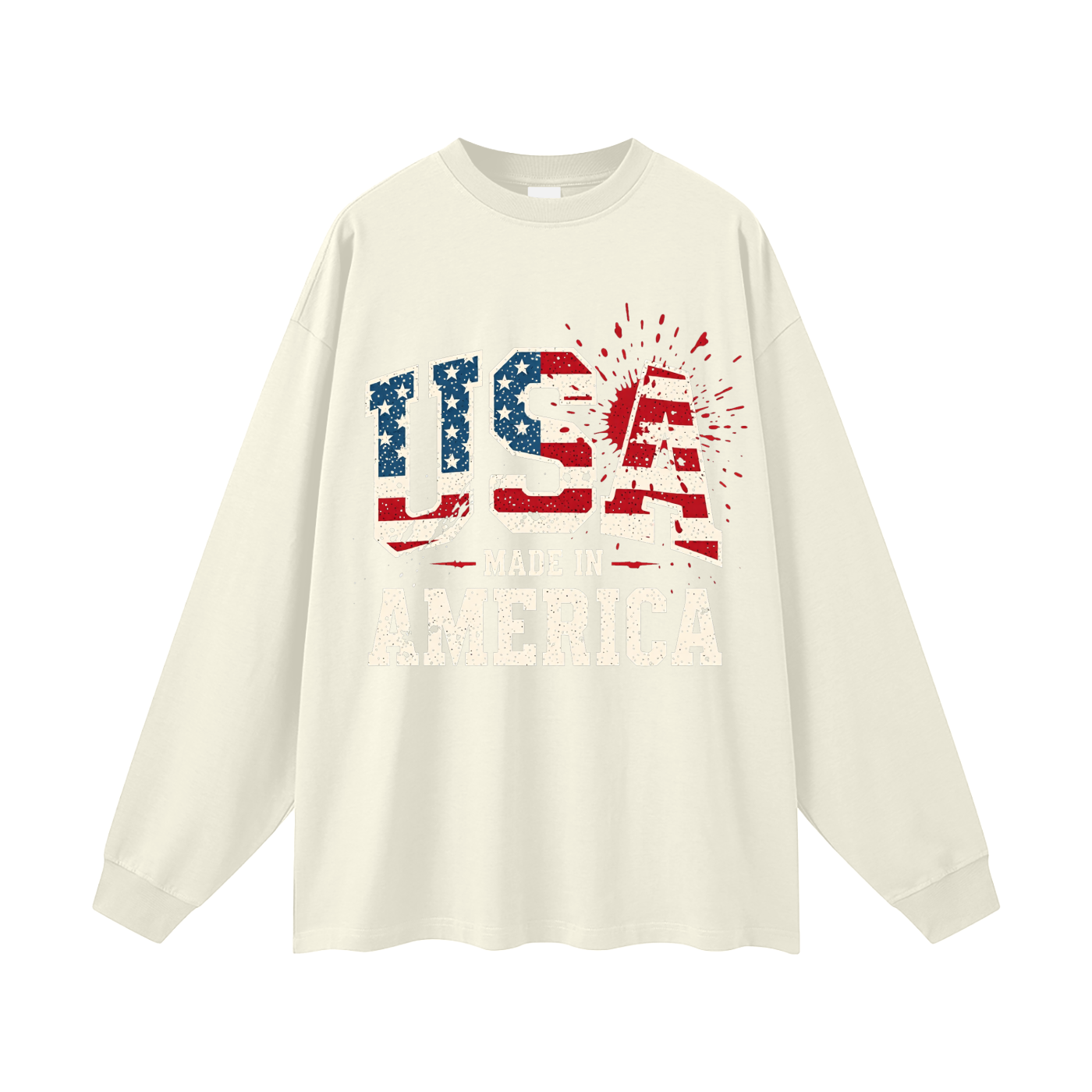100% Cotton Long Sleeve T-Shirt