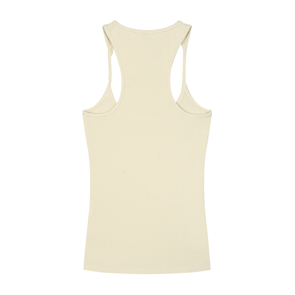 Leopard “M” Ribbed Racerback Tank