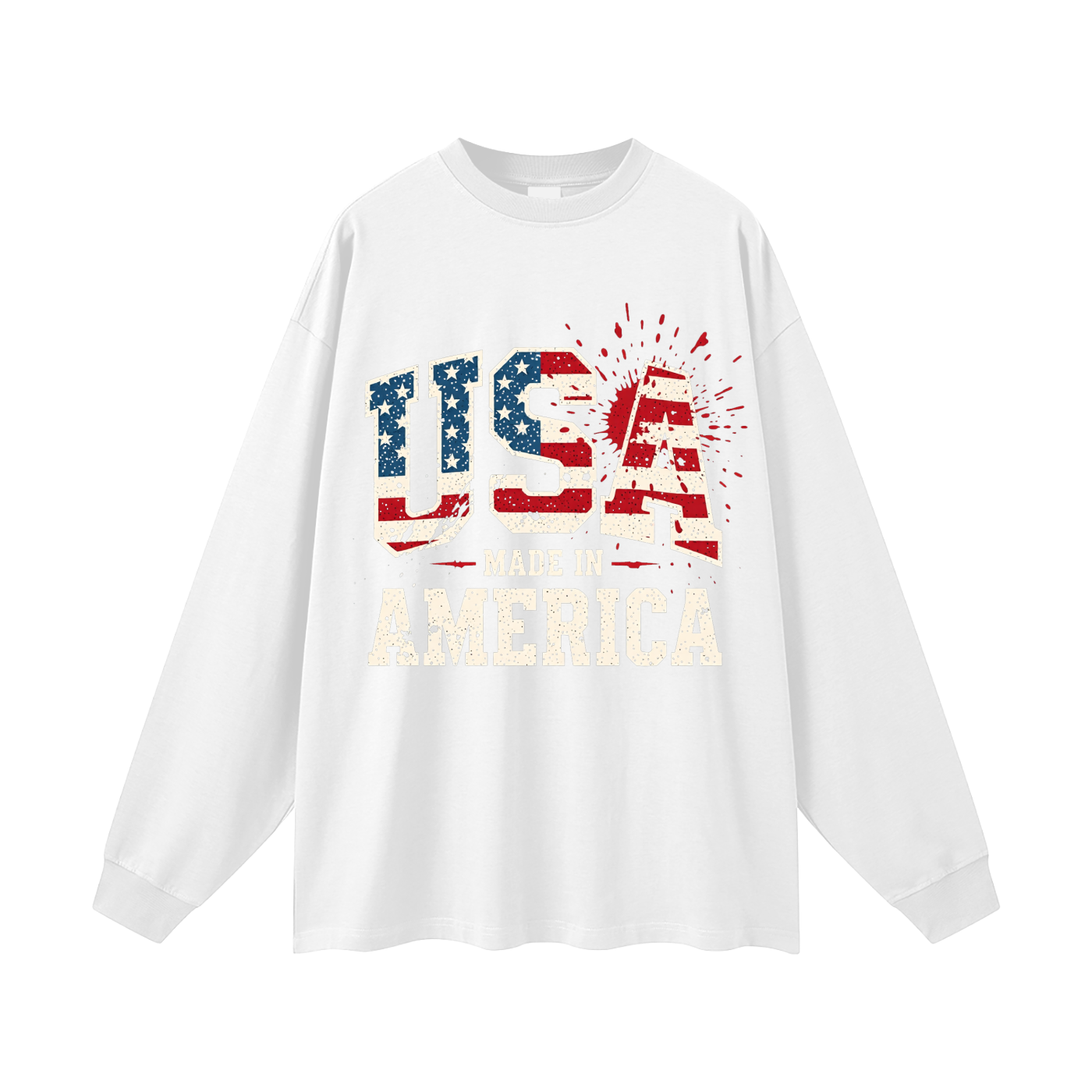 100% Cotton Long Sleeve T-Shirt