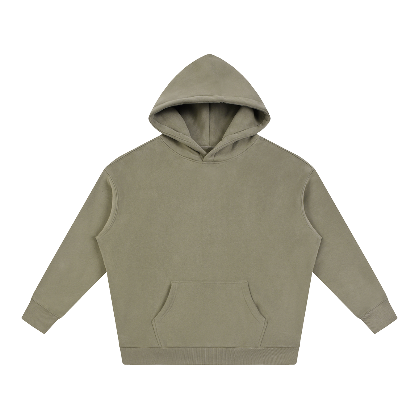 Men Oversize Fleeced Hoodie