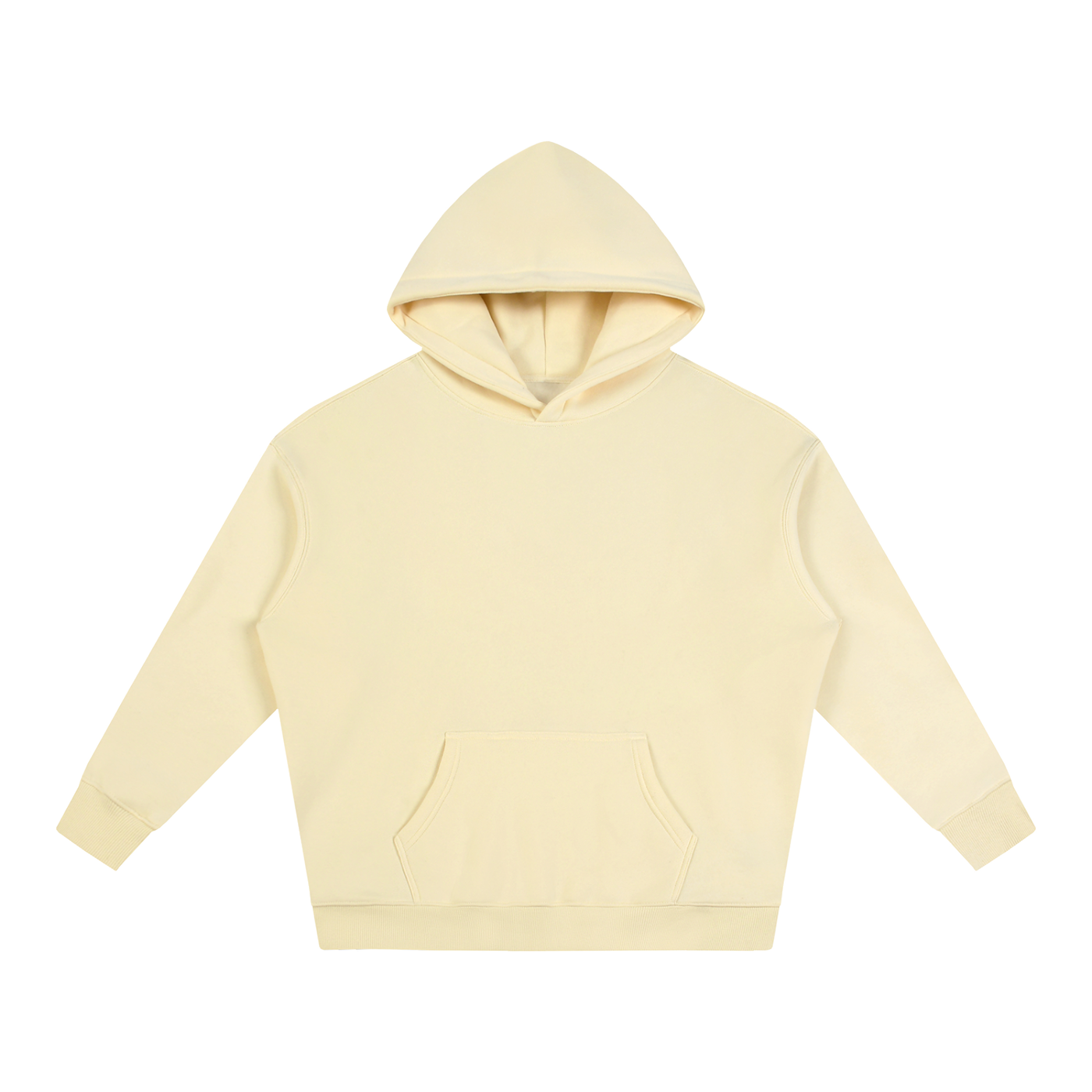 Men Oversize Fleeced Hoodie