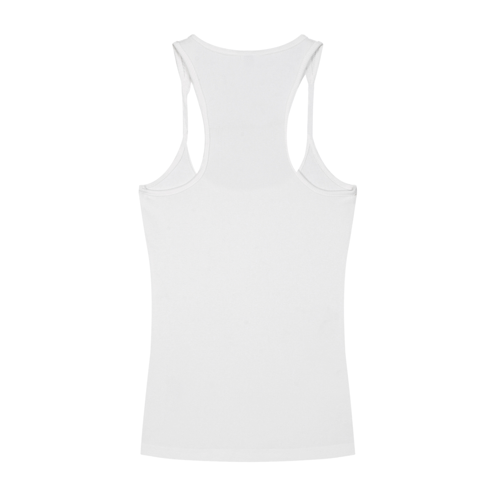 Leopard “M” Ribbed Racerback Tank