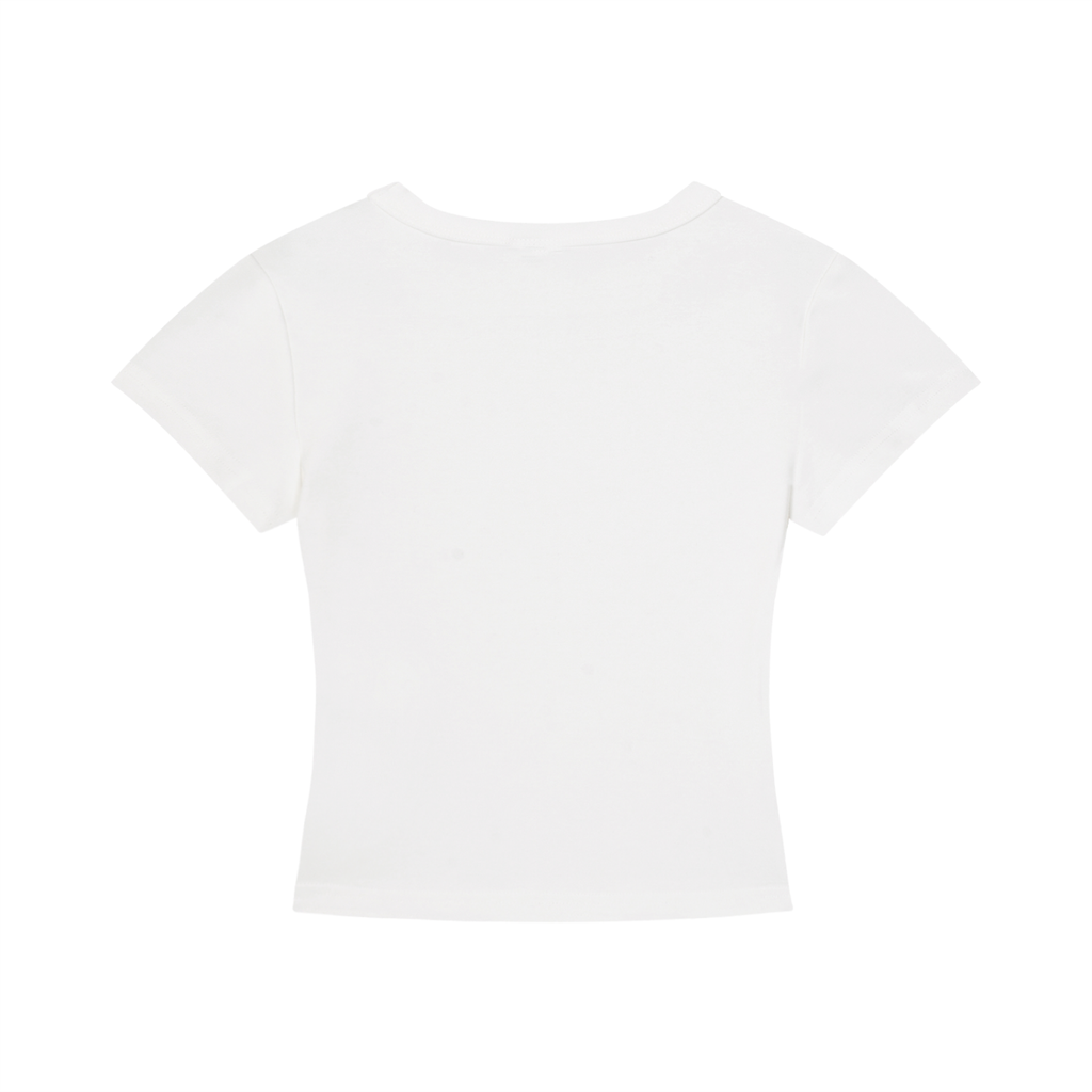 “Don’t Touch My Hair” Line Art Cropped T-Shirt