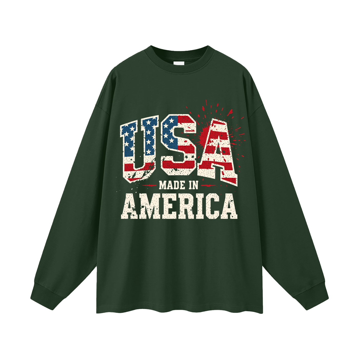 100% Cotton Long Sleeve T-Shirt